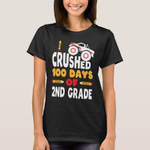 100 skoldagar andra Klass-monstern andra Lastbil T Shirt