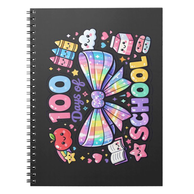 100 skoldagar  anteckningsbok (Framsidan)