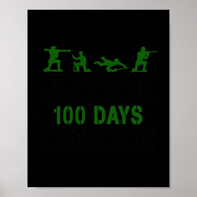 100 skoldagar färdiga  poster (Framsidan)