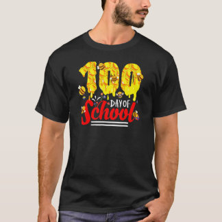 100 skoldagar Grupp söta bin Roliga lärare T Shirt