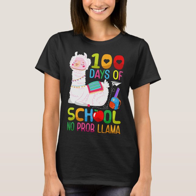 100 skoldagar i skolan 1 t shirt (Framsida)