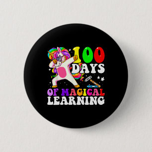 100 skoldagar i Unicorn Girls Knapp