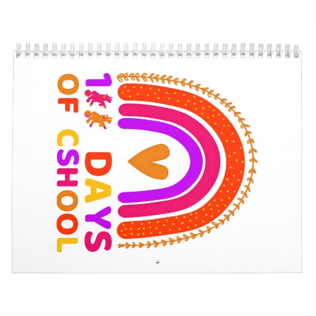 100 skoldagar kalender (Omslag)