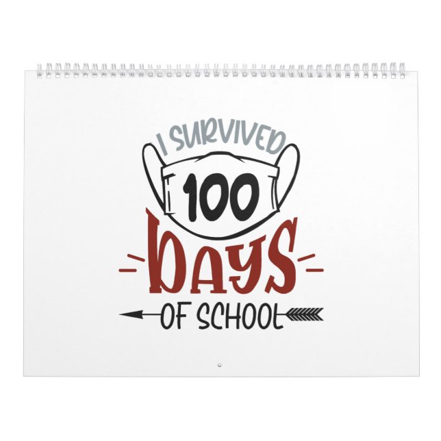 100 skoldagar                    kalender (Omslag)