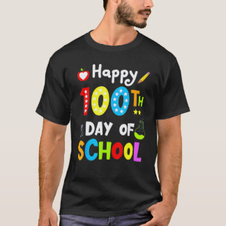 100 skoldagar lärare 100:e dagen t shirt
