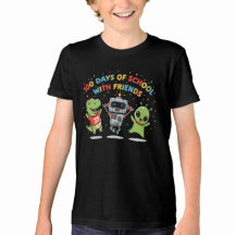 100 skoldagar med vänner T-shirt | Söt