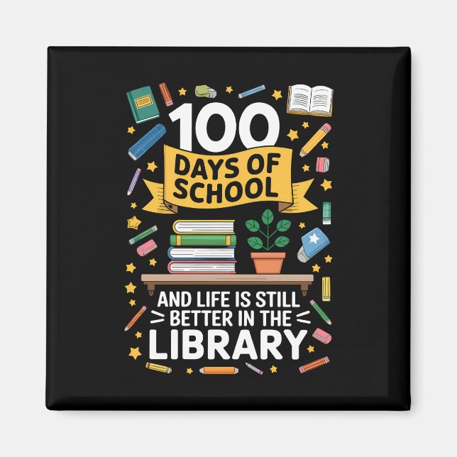 100 skoldagar och livet är fortfarande bättre magnet (Framsidan)
