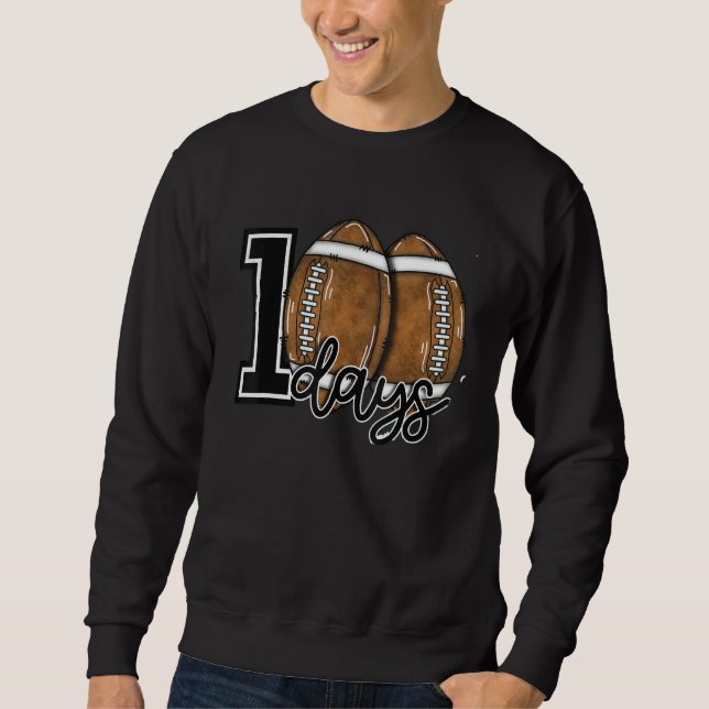 100 skoldagar Rugby Lång Ärmad Tröja (Framsida)