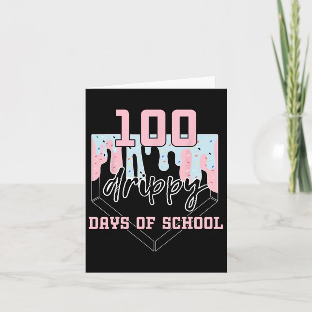 100 skoldagar säljer iskräm 100 dagar kort (Framsida)