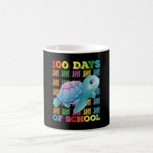100 Skoldagar Sköldpadda Lärare Elev Kaffemugg