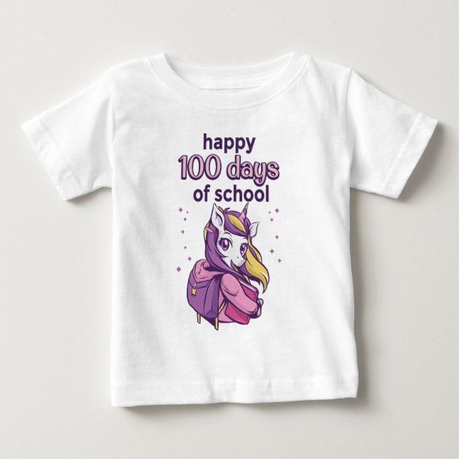 100 skoldagar t shirt (Framsida)