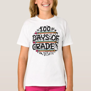 100 SKOLDAGAR. T SHIRT