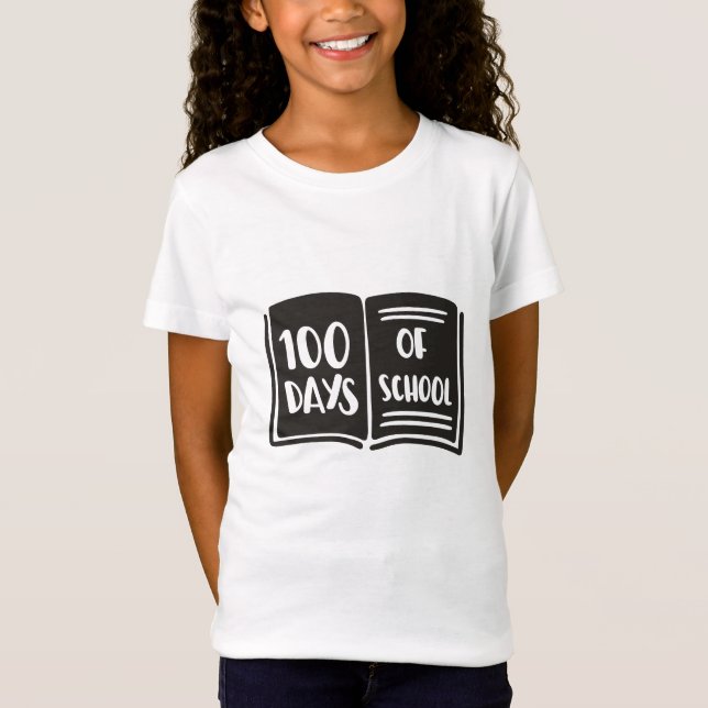 100 skoldagar t shirt (Framsida)