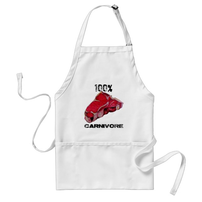 100% skräddarsy köttEater - CARNIVORE - Förkläde (Framsidan)