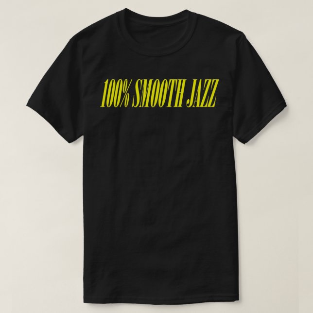 100 SMOOTH JAZZ T SHIRT (Design framsida)