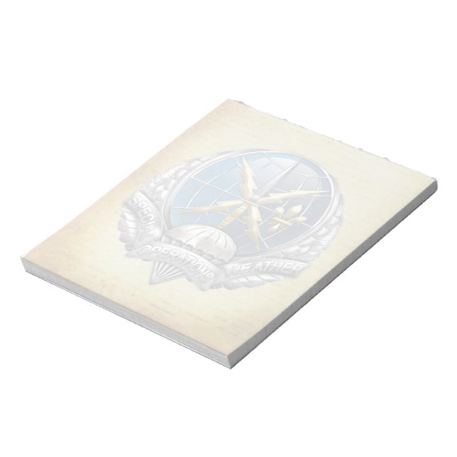 [100] SOWT Emblem Anteckningsblock (Roterad)