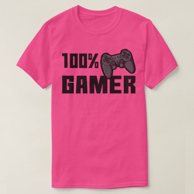 100 % spelare t shirt (Design framsida)