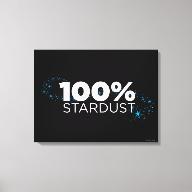 100 % Stardust Canvastryck (Framsida)
