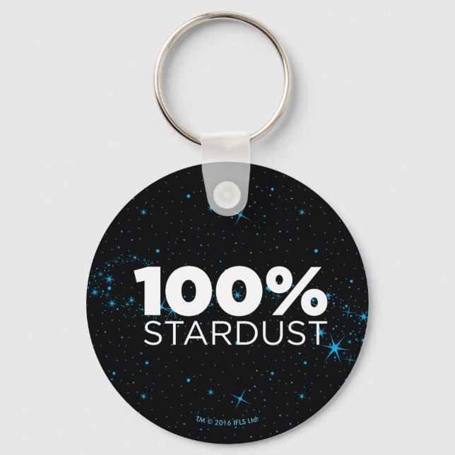 100 % Stardust Nyckelring (Framsida)