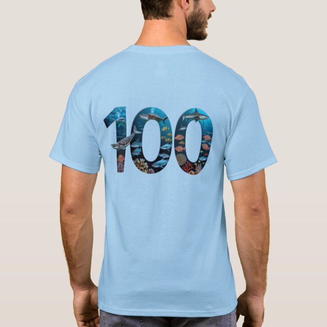 100 T SHIRT (Baksida)