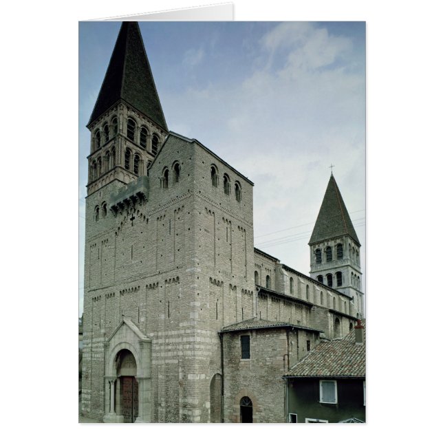 100-talets syn på västern hälsningskort (Framsidan)