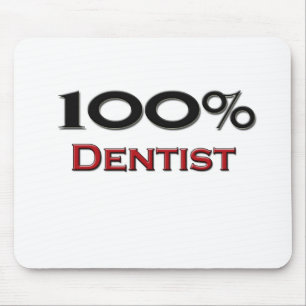 100 %-tandläkare musmatta
