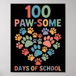 100 Tass-några dagar i Hund 100-dagarsskolan Poster