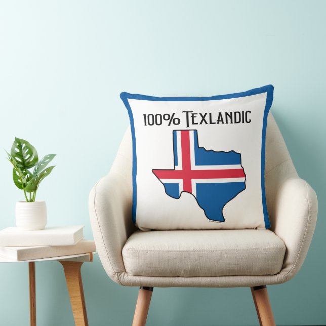 100% Texländsk Kastkudde Kudde (Stol)