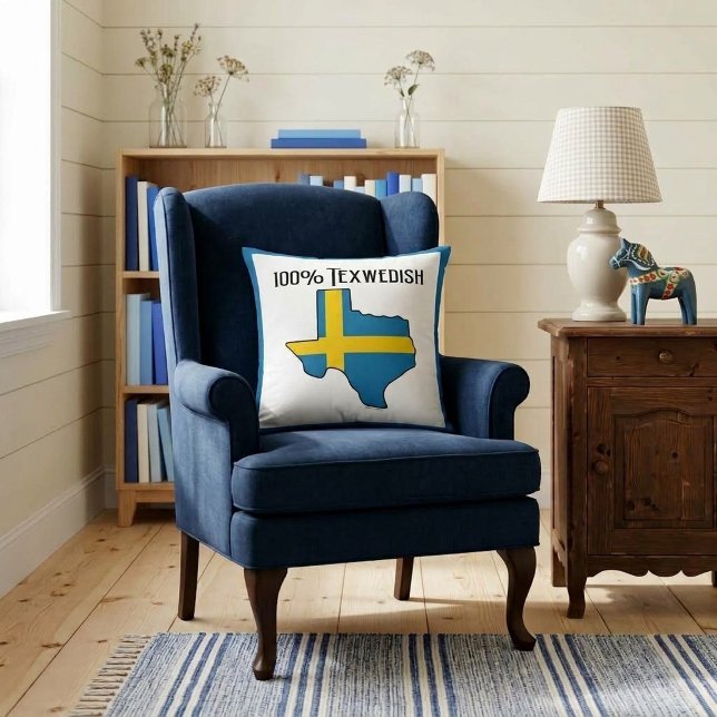 100% Texwedisht kastkuddfodral Kudde (Skapare uppladdad)