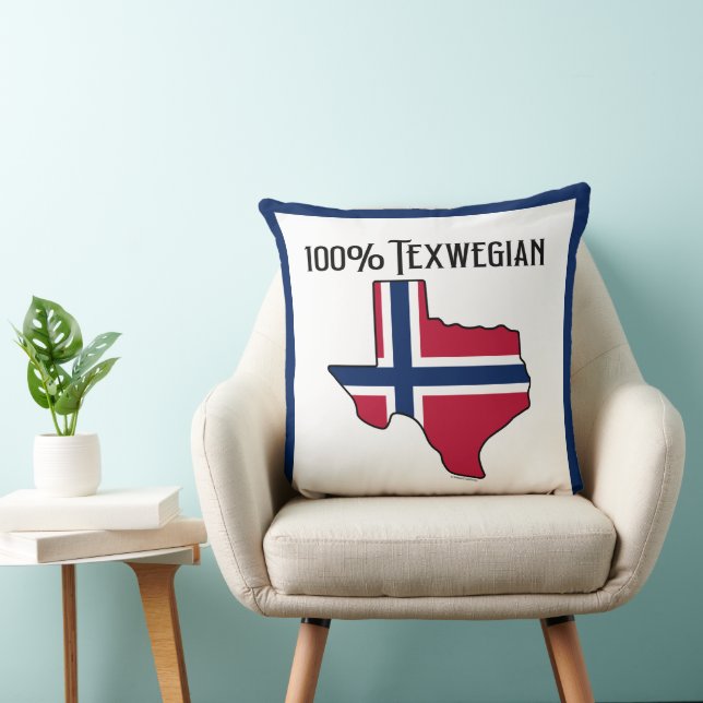 100% Texwegianskt Kastkudde Kudde (Stol)