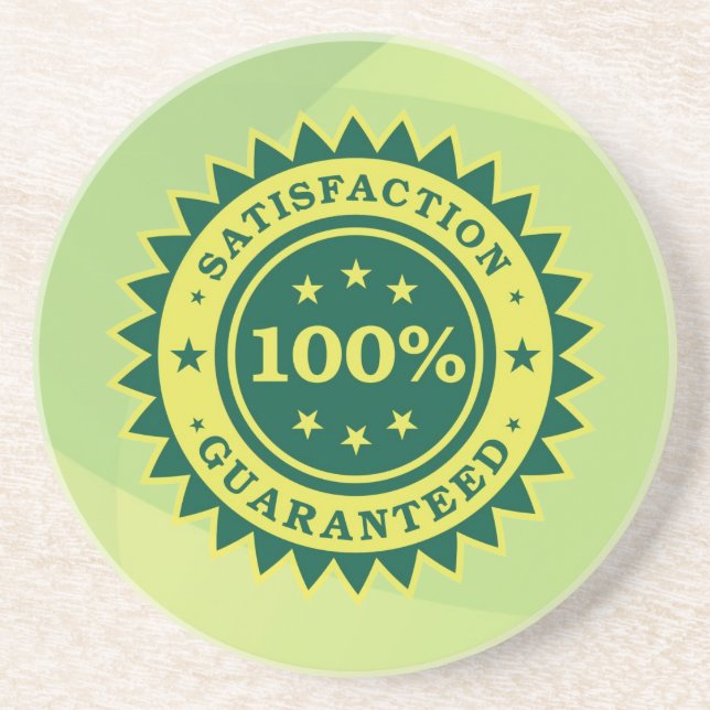 100 % tillfredsställelse Underlägg den garanterade Sandsten (Framsidan)