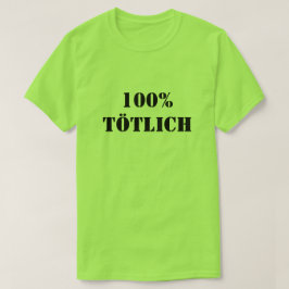 100 % Tötlich | 100 % dödligt Tröja