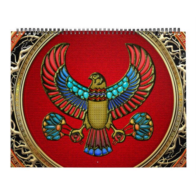 [100] Treasure Trove: Egyptian Falcon Kalender (Omslag)