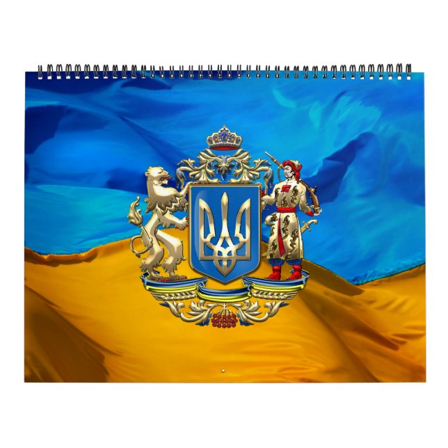[100] Ukraina: Föreslagen Underbarare Jacka av Arm Kalender (Omslag)