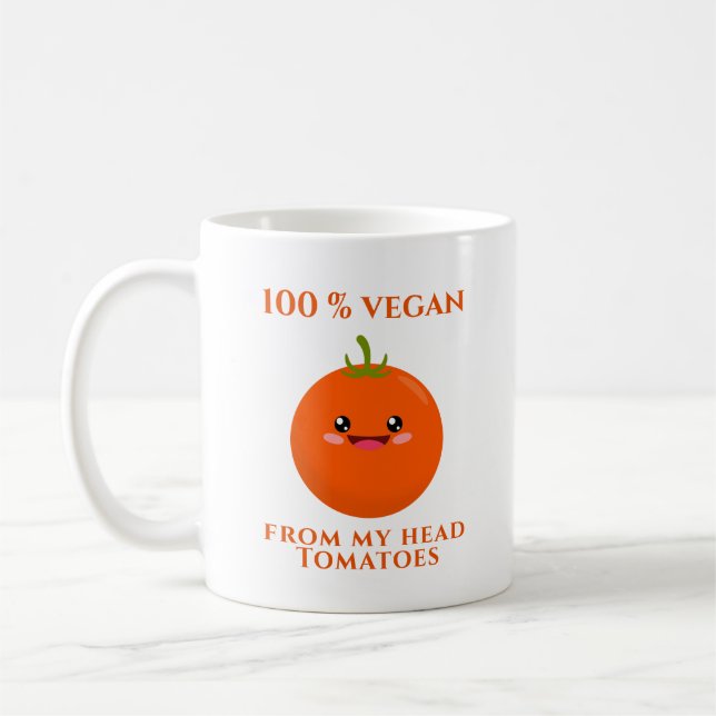 100 % Vegan Kaffemugg (Vänster)