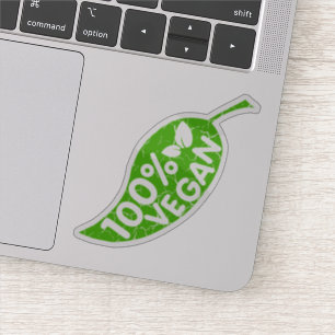 100 % Vegan Klistermärken