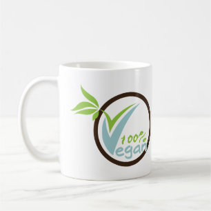 100 % Vegan Mugg