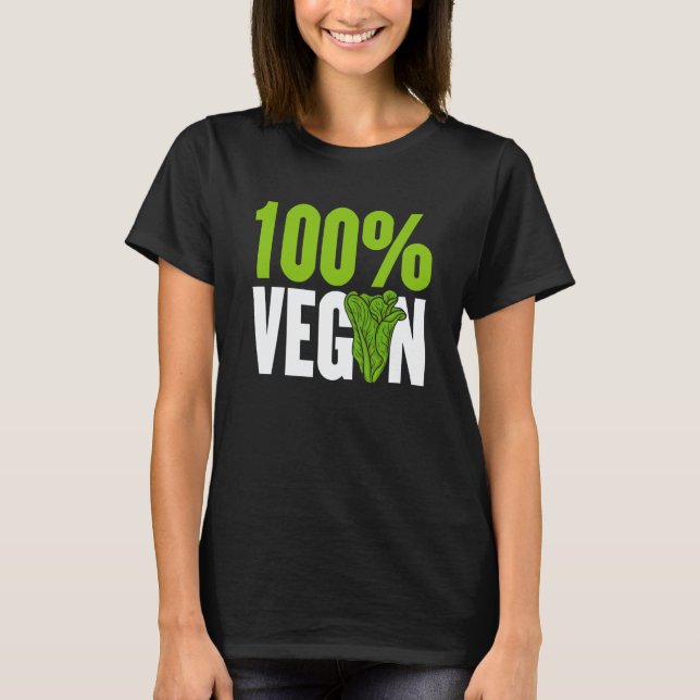 100 vegan t shirt (Framsida)