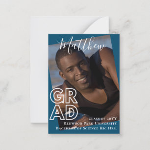 100 x BUDGETEN Studenten-annonseringsfoto Modern Anteckningskort