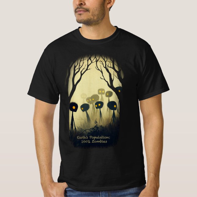 100 % Zombies T-shirt (Framsida)