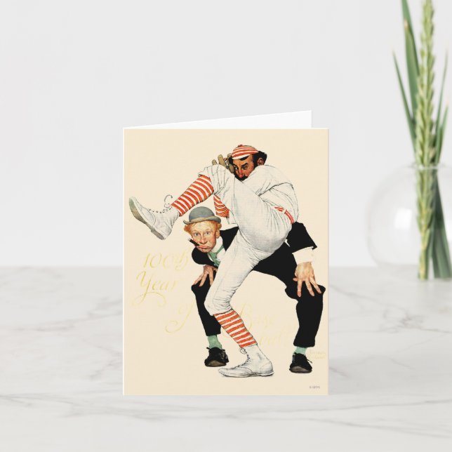 100th Anniversary of Baseball Kort (Framsida)