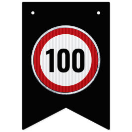 100th Birthday Speed Limit Sign  Vimplar