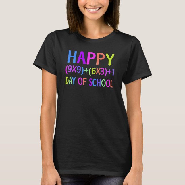 100th Day Of School 100 Days Teacher Students Boys T Shirt (Framsida)