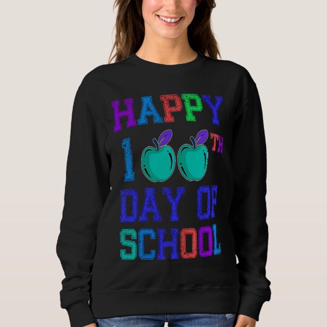 100th Day Of School 100 Days Teacher Students Boys T Shirt (Framsida)