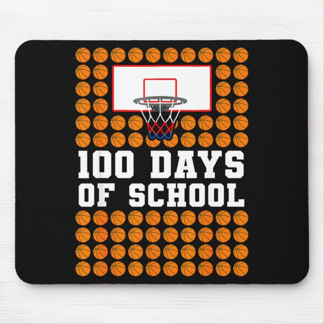 100th Day Of School Basketball Kids 100 Days Of Sc Musmatta (Framsidan)