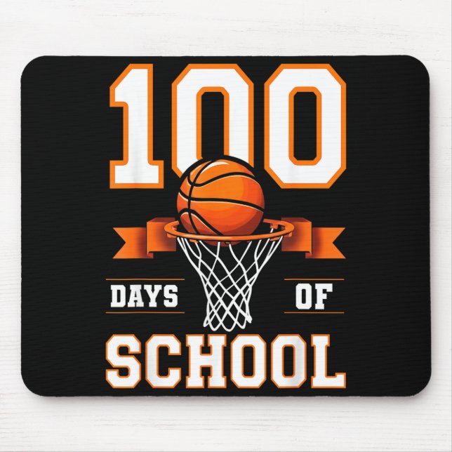100th Day Of School Basketball Kids 100 Days Of Sc Musmatta (Framsidan)