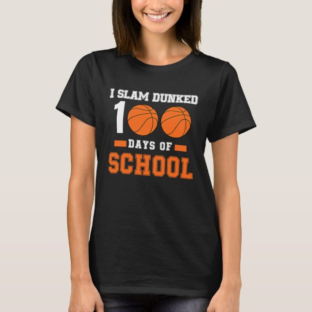 100th Day of School Teacher Coach Kids Child 100 D T Shirt (Framsida)
