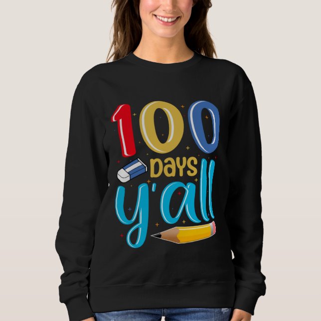 100th Day of School Teachers Kids Child Boys Happy T Shirt (Framsida)