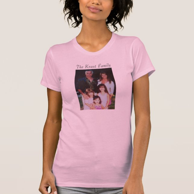 101_0109 den Kraut familjen Tee Shirt (Framsida)