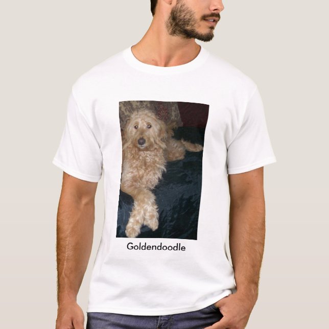 101_1570 Goldendoodle T-shirt (Framsida)